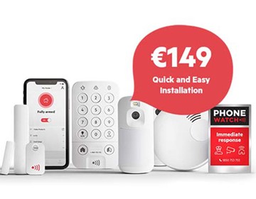 PhoneWatch Home Safety System Installation for €149 (RRP €299)
